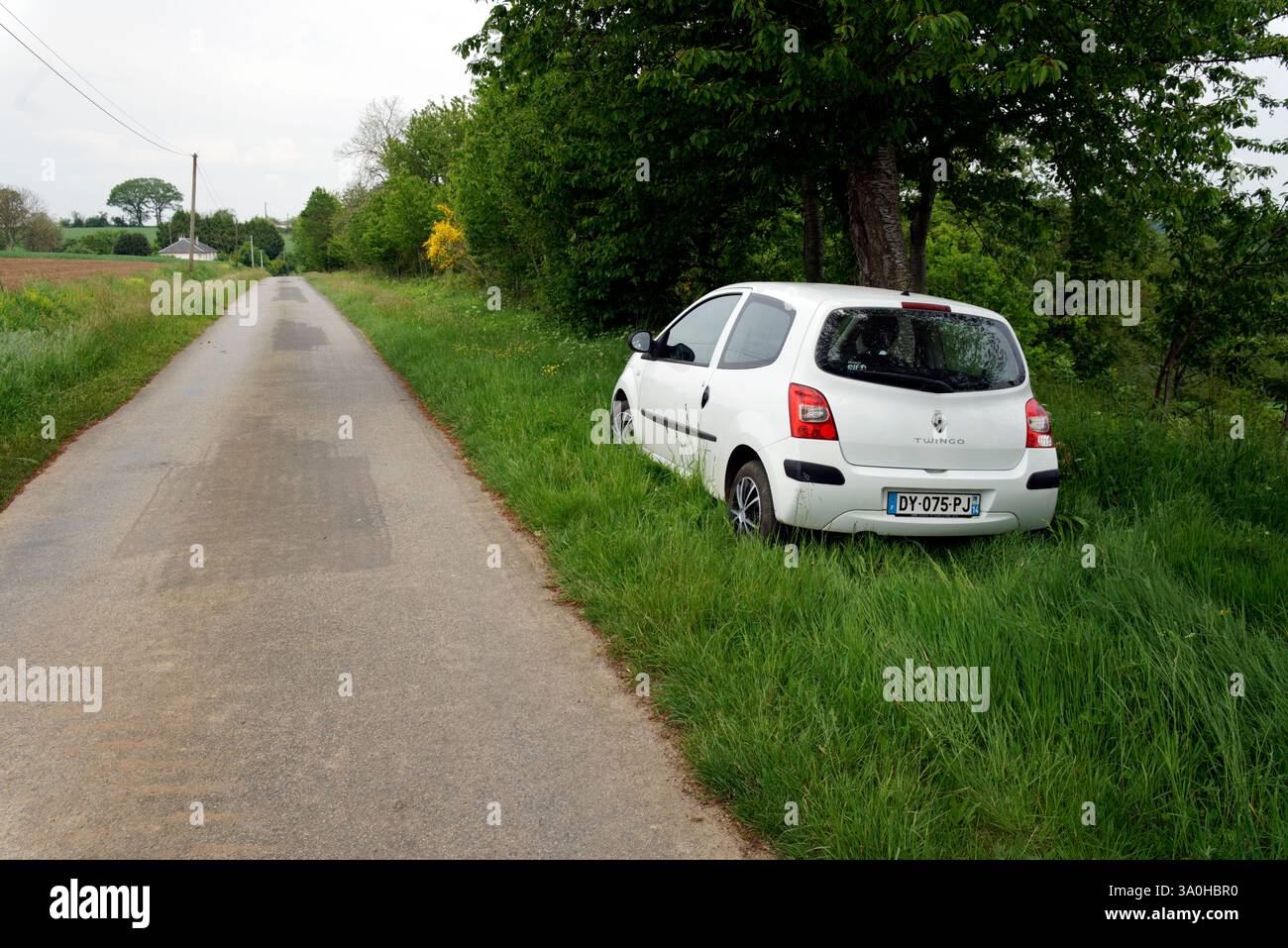 Twingo 2 à partir de 2007 (fabricant Renault, France) Banque D'Images