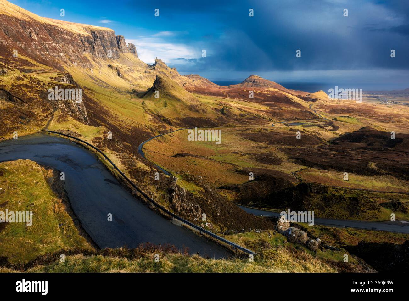 Ilse de Skye, trois Sœurs de Glencoe, Écosse Banque D'Images