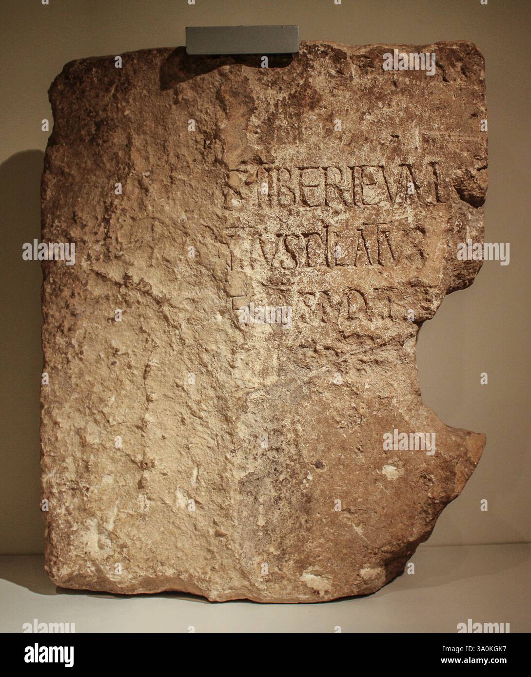 Inscription de Pilate, Lastra Banque D'Images
