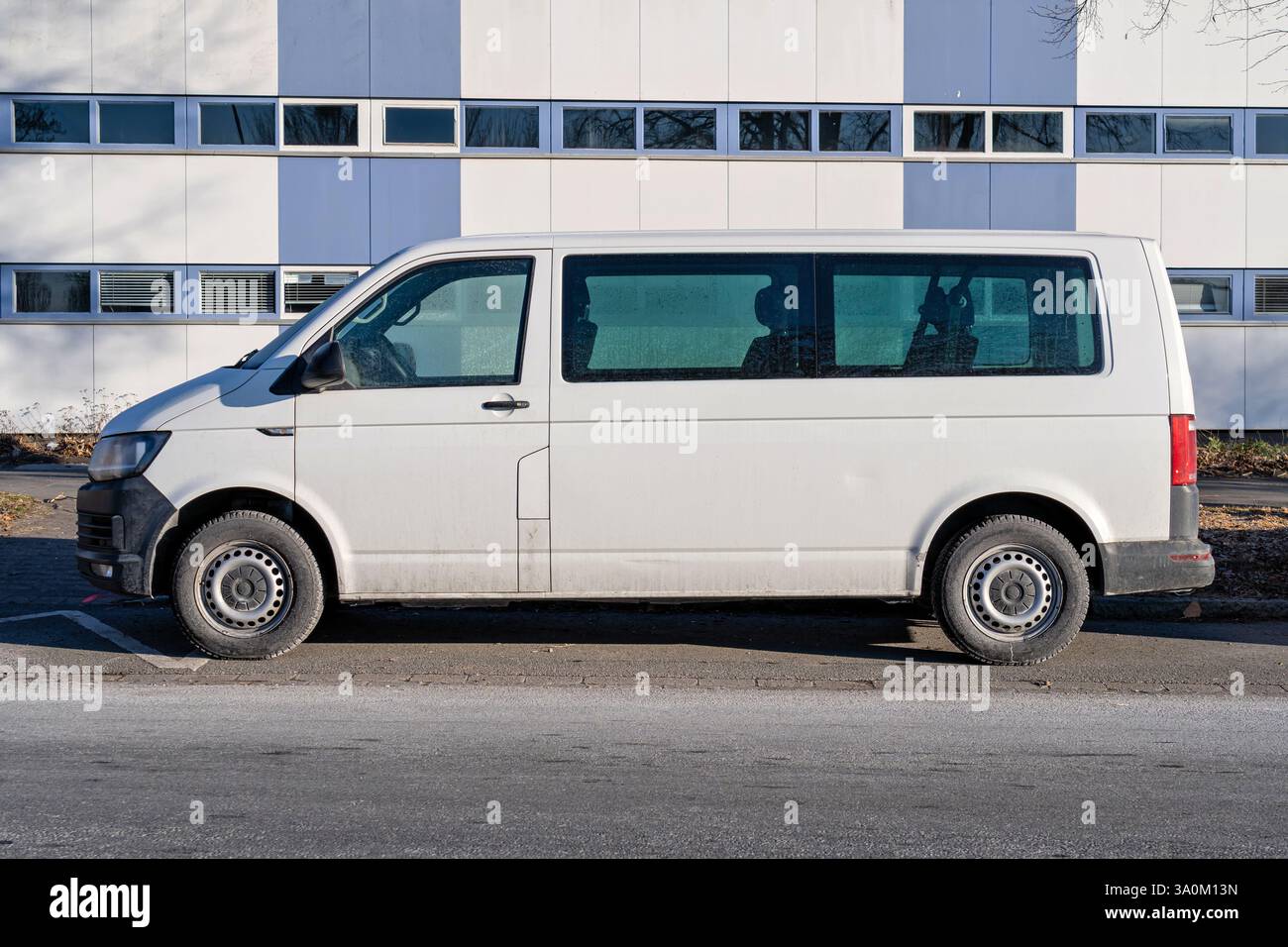 Volkswagen T6 bus Banque D'Images
