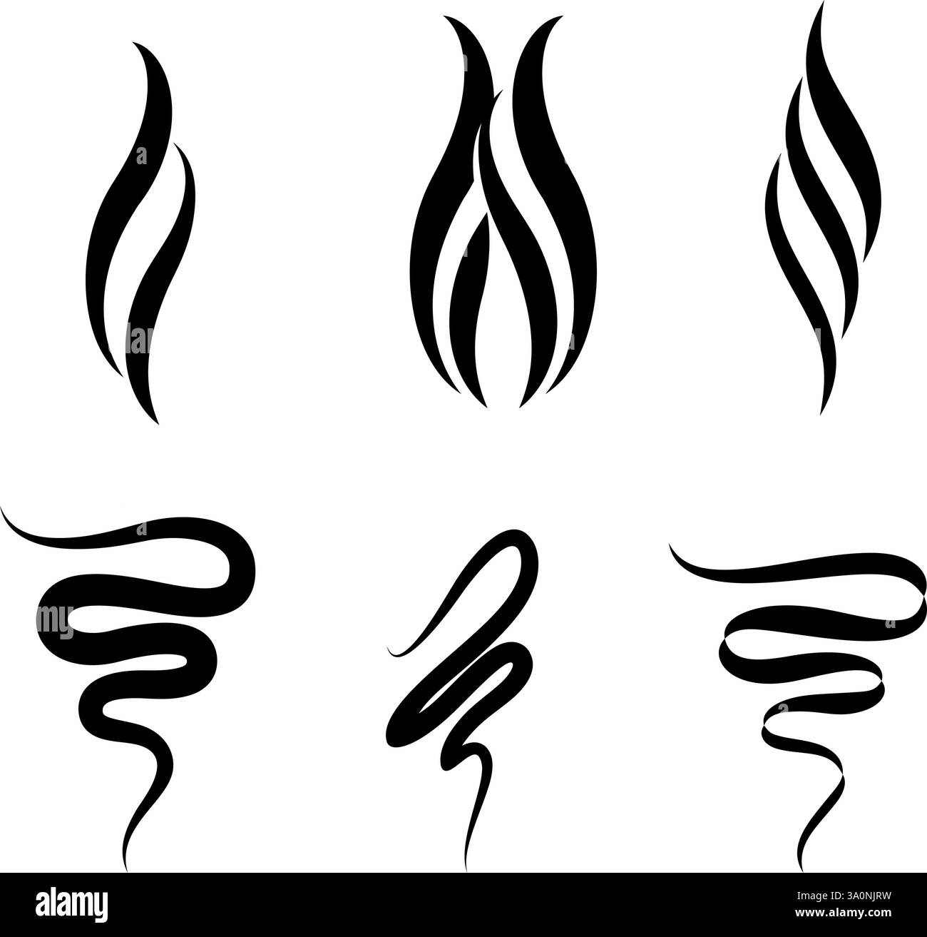 Ensemble d'éléments décoratifs asymétriques - dentelle Mandala dans le style Zentangle. Fleurs stylisées pour tatouage sur fond blanc Illustration de Vecteur