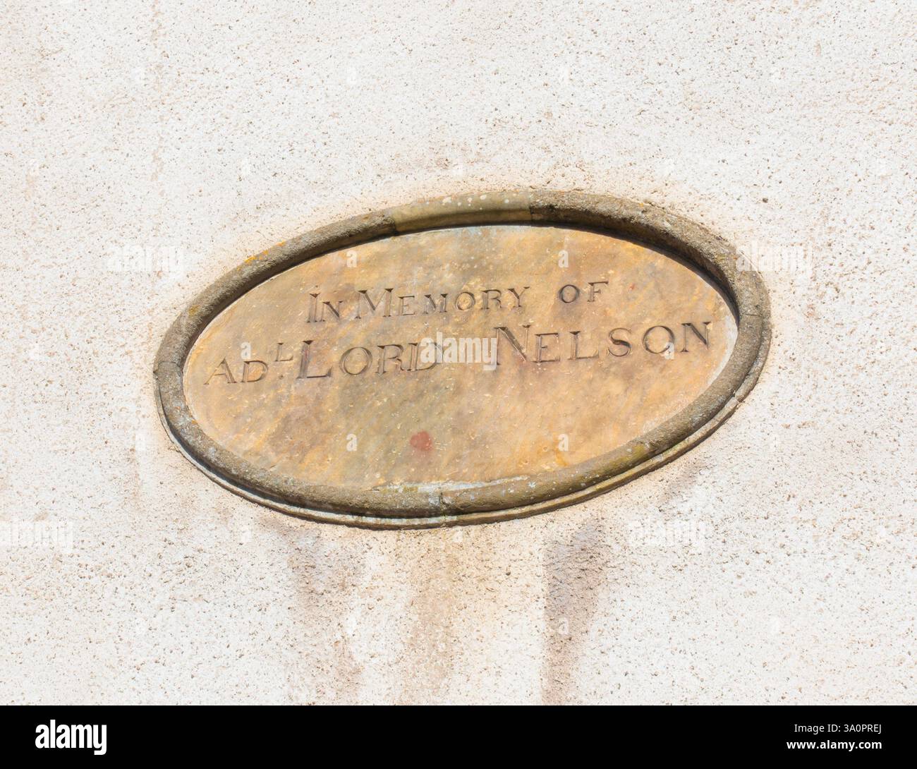 Nelson's Tower à Forres, en Écosse, dédiée à l'amiral Lord Nelson Banque D'Images