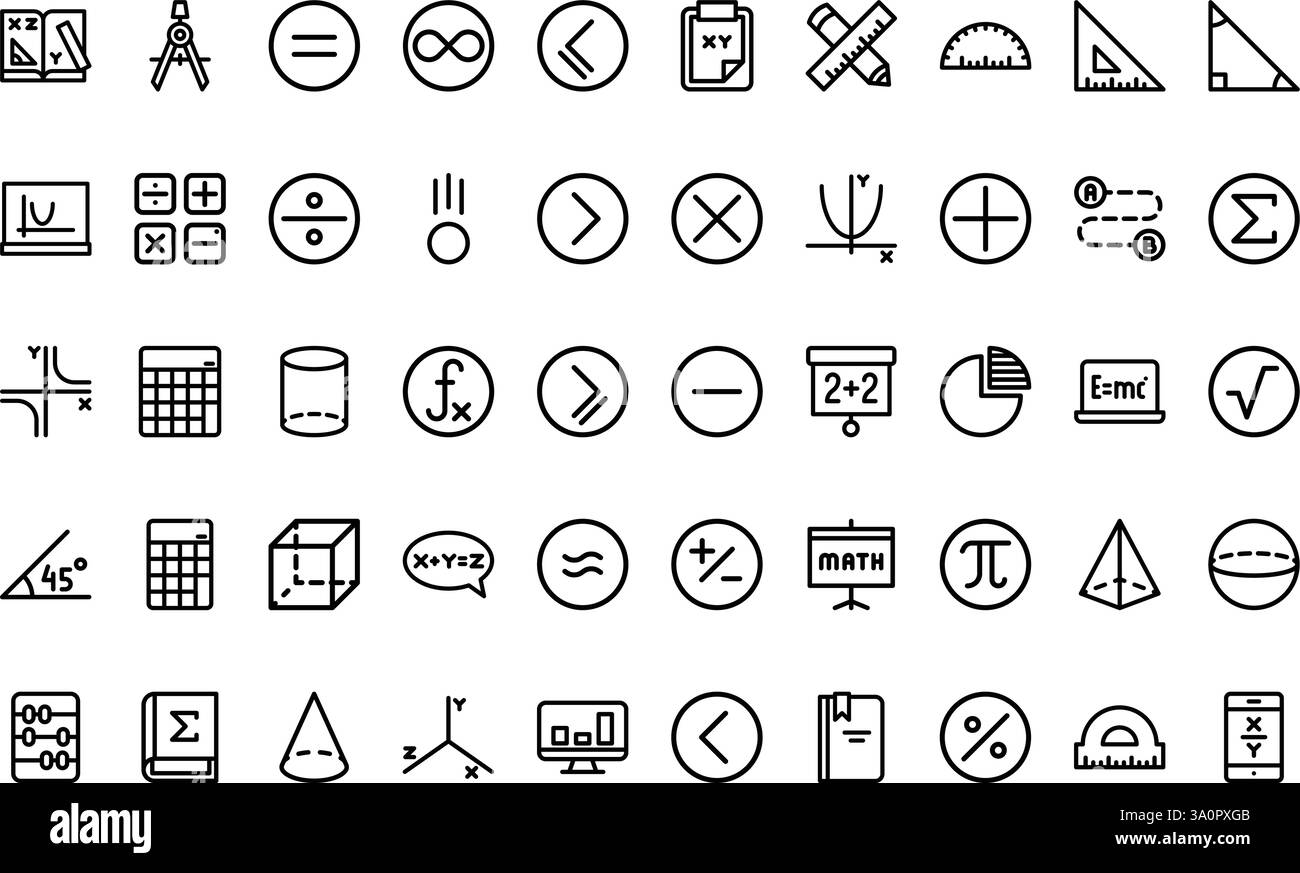 Collection d'icônes vectorielles de haute qualité avec contour modifiable. Idéal pour les projets professionnels et créatifs. Illustration de Vecteur