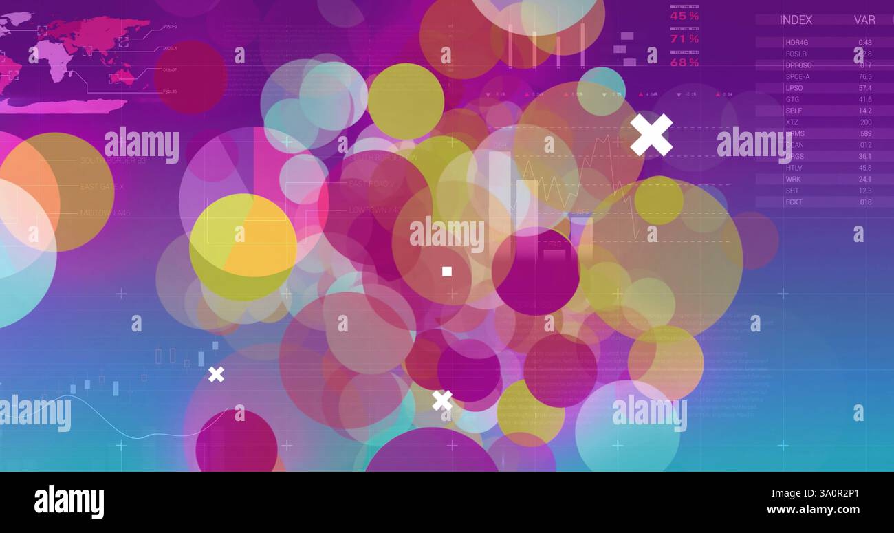 Image de dessin de visage et de motif sur fond blanc Banque D'Images