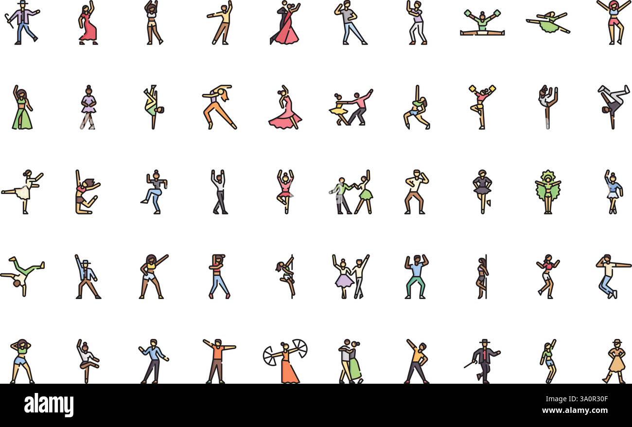 Collection d'icônes vectorielles de haute qualité avec contour modifiable. Idéal pour les projets professionnels et créatifs. Illustration de Vecteur