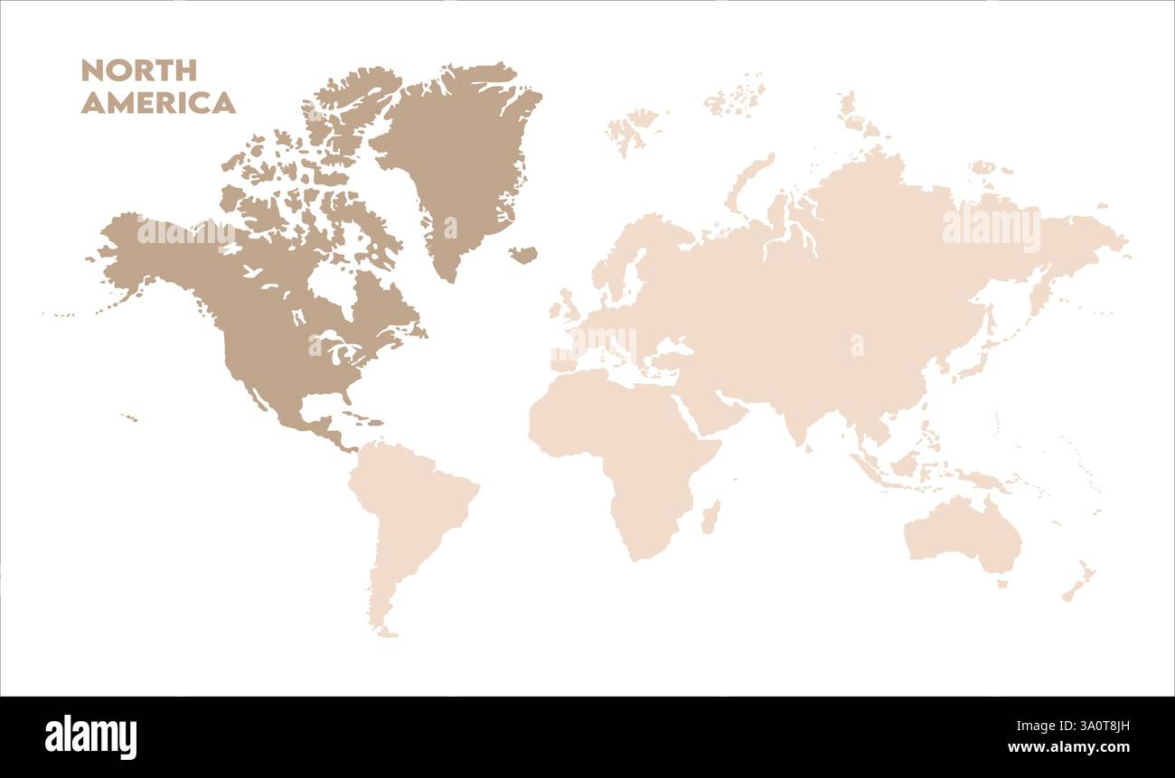 Carte de l'Amérique du Nord, surlignée sur la carte du monde, Amérique du Nord sur la carte du monde, vue satellite, position de l'Amérique du Nord sur le globe. Illustration de Vecteur Carte de l'Amérique du Nord, surlignée sur la carte du monde, Amérique du Nord sur la carte du monde, vue satellite, position de l'Amérique du Nord sur le globe. Illustration de Vecteur