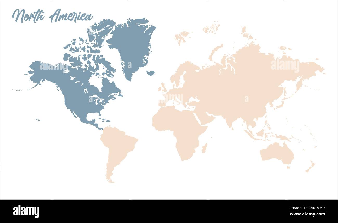 Carte de l'Amérique du Nord, surlignée sur la carte du monde, Amérique du Nord sur la carte du monde, vue satellite, position de l'Amérique du Nord sur le globe. Illustration de Vecteur Carte de l'Amérique du Nord, surlignée sur la carte du monde, Amérique du Nord sur la carte du monde, vue satellite, position de l'Amérique du Nord sur le globe. Illustration de Vecteur