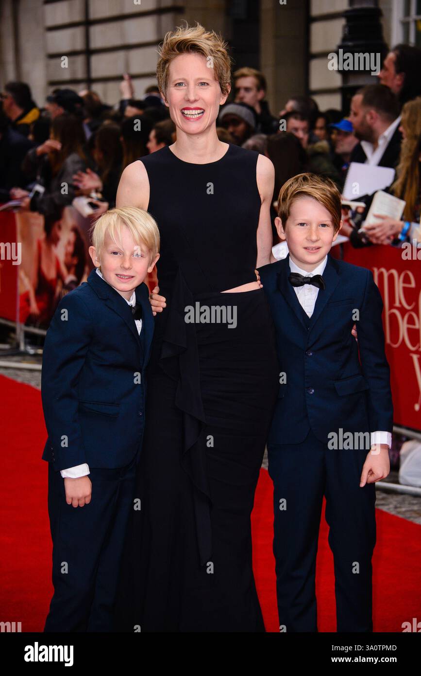Thea Sharrock assiste à la première européenne de 'me Before You' le 25 mai 2016 au Curzon Mayfair à Londres Banque D'Images