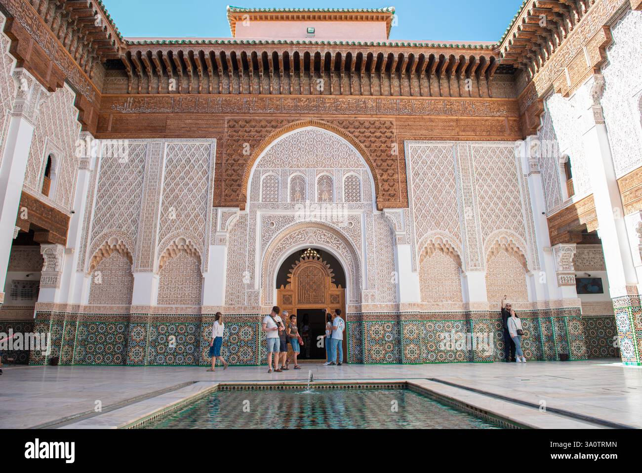 Ben youssef madrasa Banque D'Images
