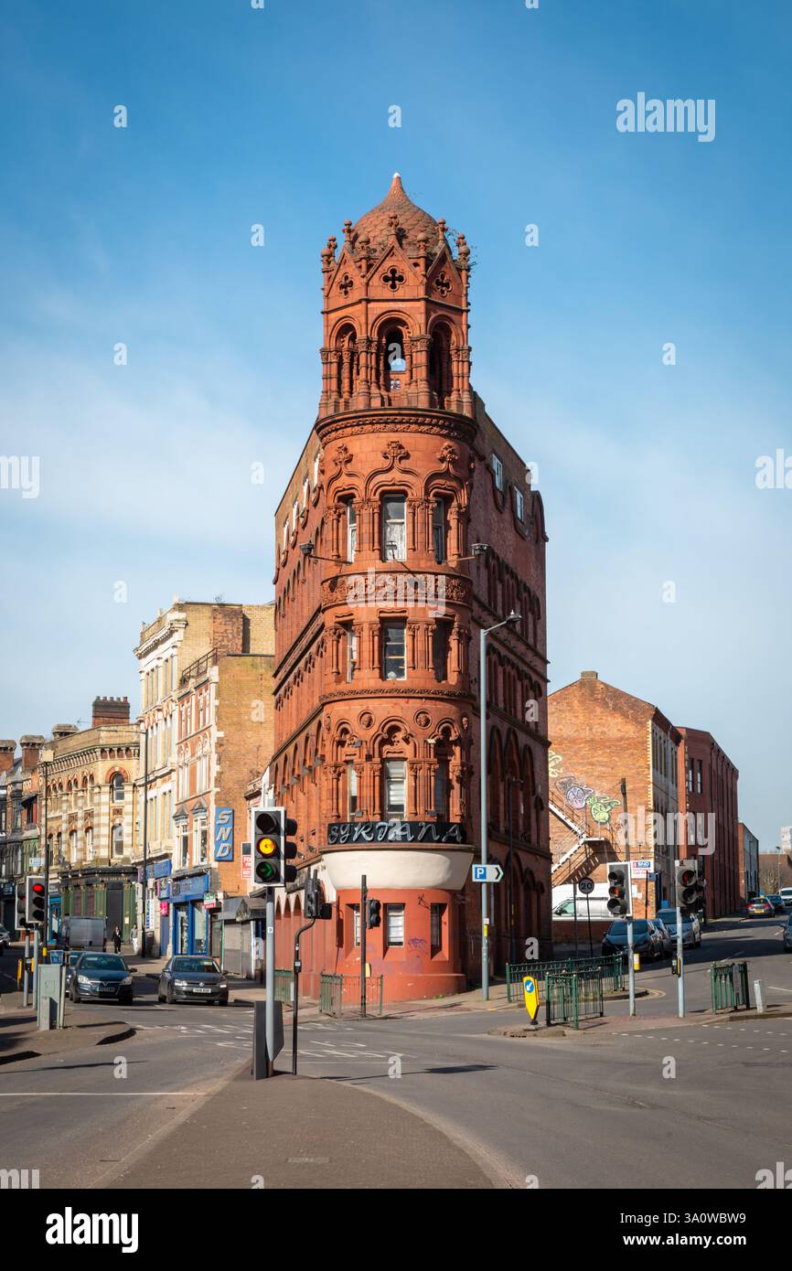 Le Red Palace Building, Constitution Hill, Birmingham, Royaume-Uni. 2025 Banque D'Images