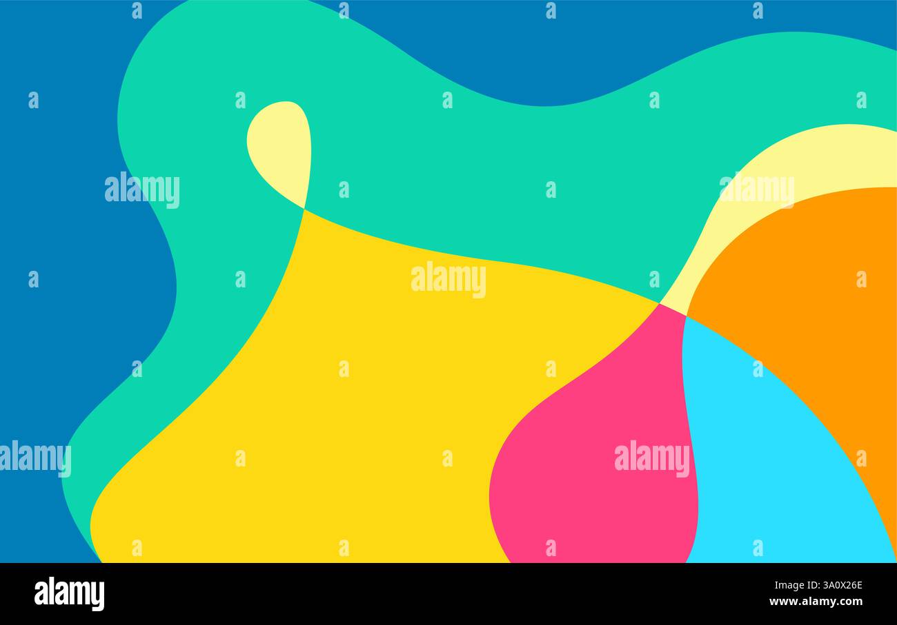 Motif de couleur abstrait fond coloré conception Illustration de Vecteur