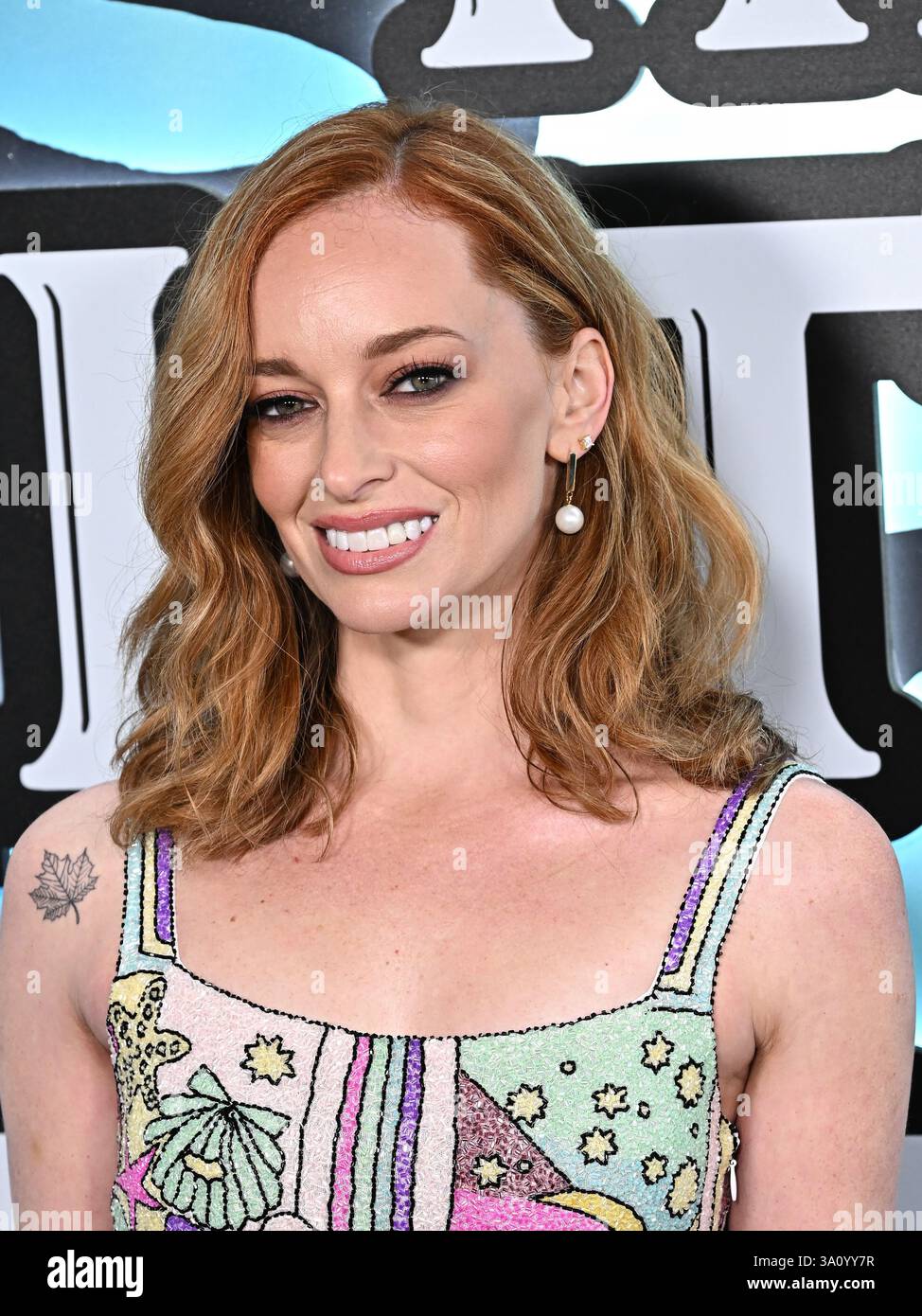 Los Angeles, États-Unis. 03 mars 2024. Valyn Hall arrive à la première de la série originale de HBO "The Righteous Gemstones" Los Angeles au Paramount Theatre le 5 mars 2025 à Los Angeles, CA. © Starbuck/AFF-USA.com crédit : AFF/Alamy Live News Banque D'Images