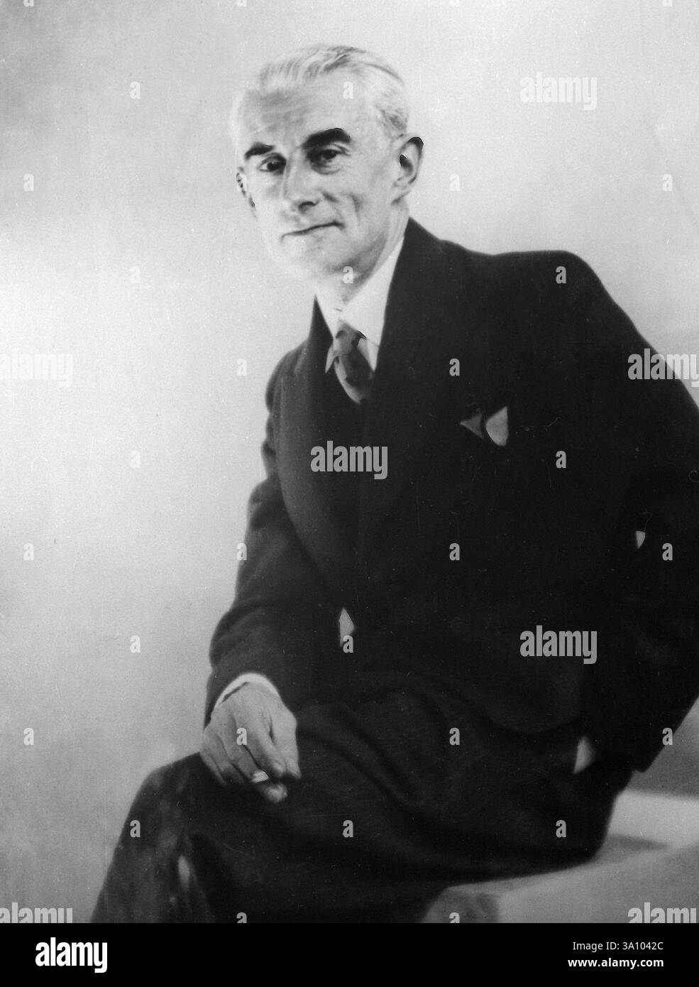 Compositeur et pianiste français Maurice Ravel, années 1920 Banque D'Images Compositeur et pianiste français Maurice Ravel, années 1920 Banque D'Images