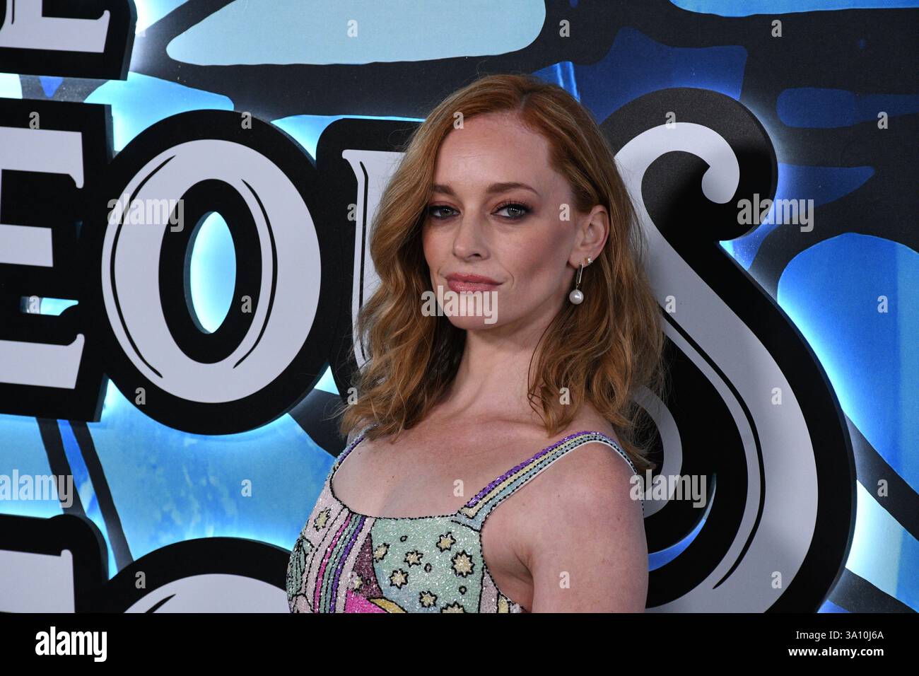Los Angeles, Californie, États-Unis 5 mars 2025 L'actrice Valyn Hall assiste à la première saison de la série originale de HBO The Righteous Gemstones au Paramount Theatre le 5 mars 2025 à Los Angeles, Californie, États-Unis. Photo de Barry King/Alamy Live News Banque D'Images