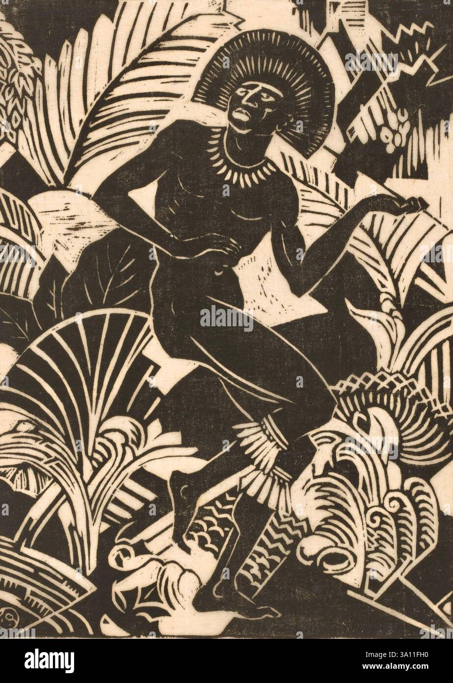Henri van der Stok - le chasseur sauvage Banque D'Images Henri van der Stok - le chasseur sauvage Banque D'Images