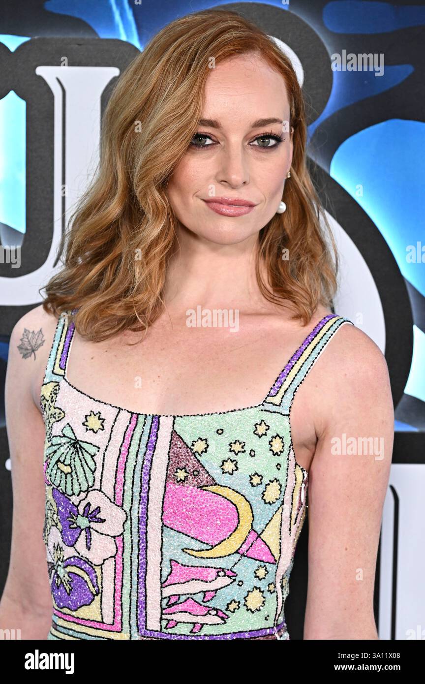 Valyn Hall BEI der Premiere der 4. Und finalen Staffel der HBO Serie The Righteous Gemstones' au Paramount Theatre. Los Angeles, 05.03.2025 Banque D'Images