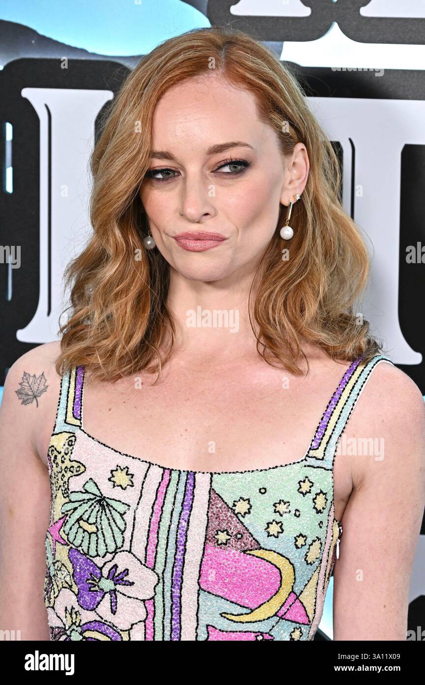 Valyn Hall BEI der Premiere der 4. Und finalen Staffel der HBO Serie The Righteous Gemstones' au Paramount Theatre. Los Angeles, 05.03.2025 Banque D'Images