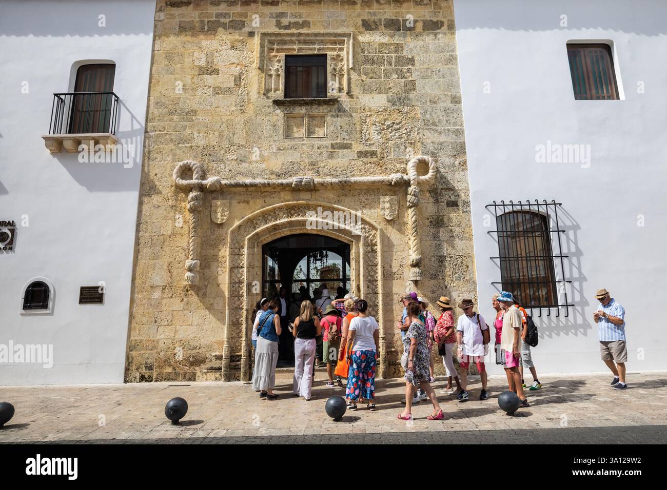 Bâtiments dans Santo Domingo, République Dominicaine Banque D'Images