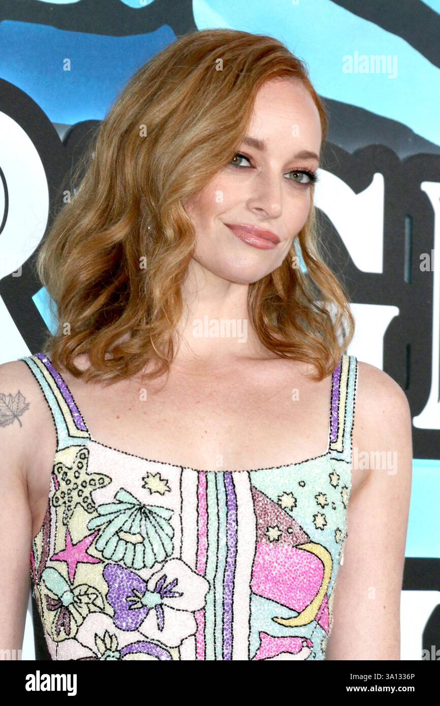 Los Angeles, États-Unis. 05 mars 2025. LOS ANGELES - 5 MARS 2025 : Valyn Hall au The Righteous Gemstones - Season four Globeal Premiere Event aux Paramount Studios le 5 mars 2025 à Los Angeles, CA (photo de Katrina Jordan/Sipa USA) crédit : Sipa USA/Alamy Live News Banque D'Images