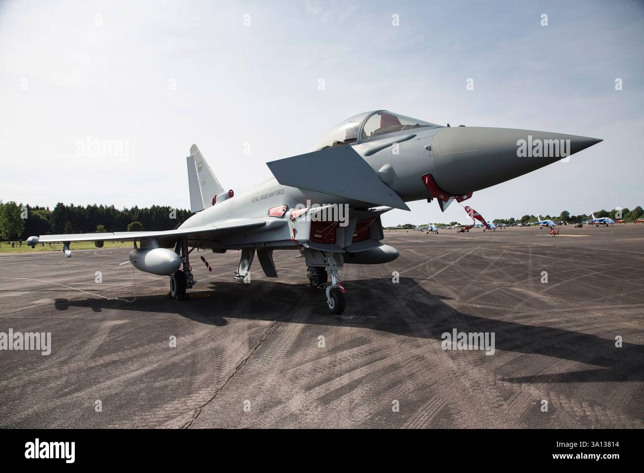 France, Indre et Loire, Tours, base aérienne 705, rencontre aérienne du centenaire du camp d'aviation de Parçay, typhon de l'armée de l'air saoudienne Banque D'Images