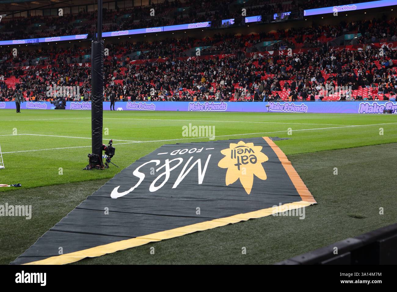 Angleterre Lionesses v Espagne Wembley Stadium Londres Angleterre Royaume-Uni 26 février 2025 UEFA Women's Nations League Banque D'Images