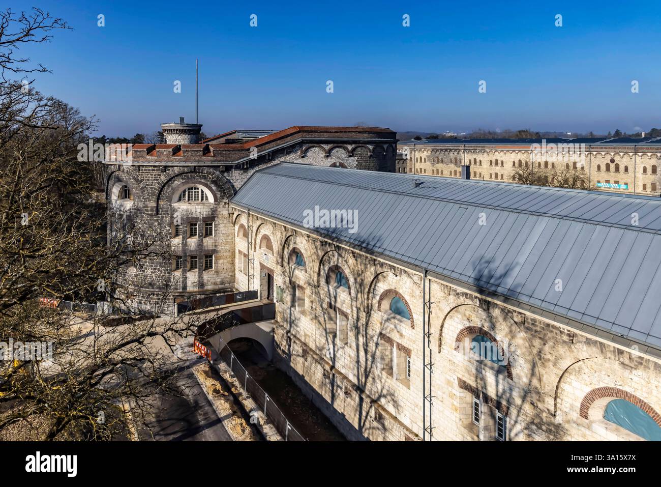 Bundesfestung Ulm. IM 19. Jahrhunderts War sie die größte millitärische Befestigungsanlage en Europe. Wilhelmsburg. // 08.02.2024 : Ulm, Bade-Württemberg, Allemagne. *** Forteresse fédérale Ulm au XIXe siècle, c'était la plus grande fortification militaire d'Europe Wilhelmsburg 08 02 2024 Ulm, Bade Württemberg, Allemagne Banque D'Images