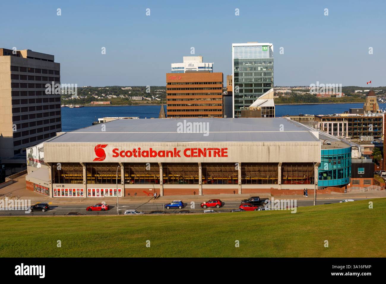 Canada, province de la Nouvelle-Écosse, Halifax, centre-ville, Scotiabank Sports Centre, arena, patinoire de hockey sur glace et salle de spectacle Banque D'Images