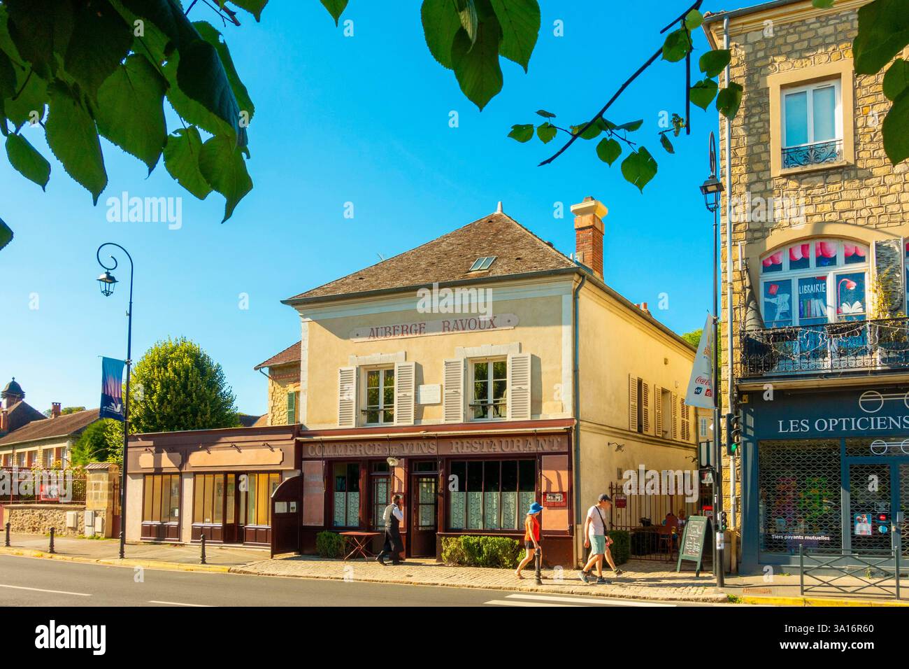 France, Val d'Oise, Auvers sur Oise, l'Auberge de Ravoux Banque D'Images