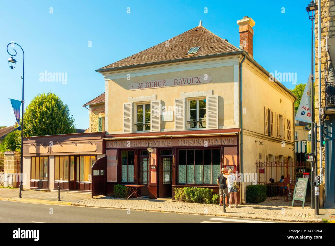 France, Val d'Oise, Auvers sur Oise, l'Auberge de Ravoux Banque D'Images