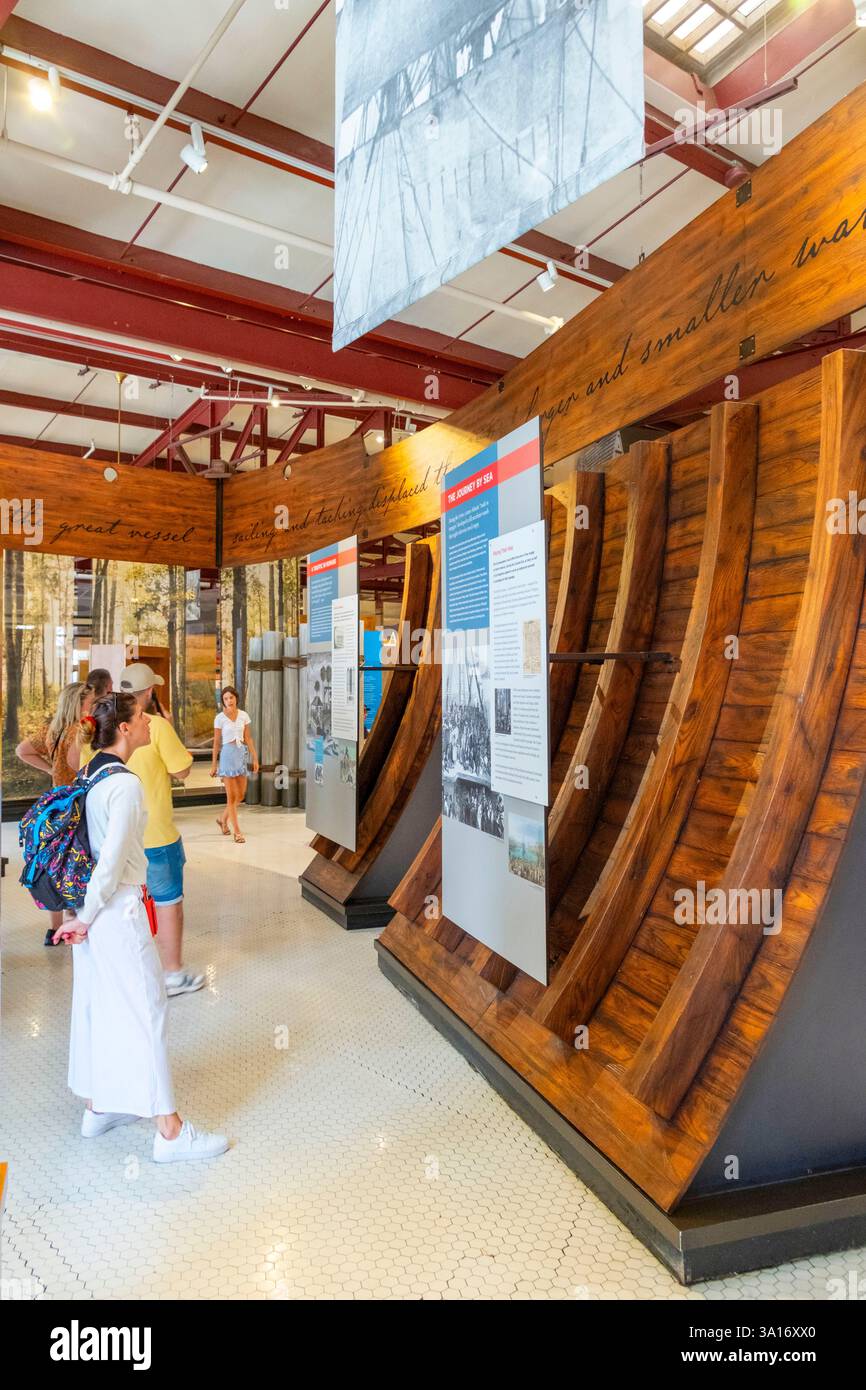 États-Unis, État de New York, New York City, Ellis Island, Musée national d'histoire de l'immigration Banque D'Images