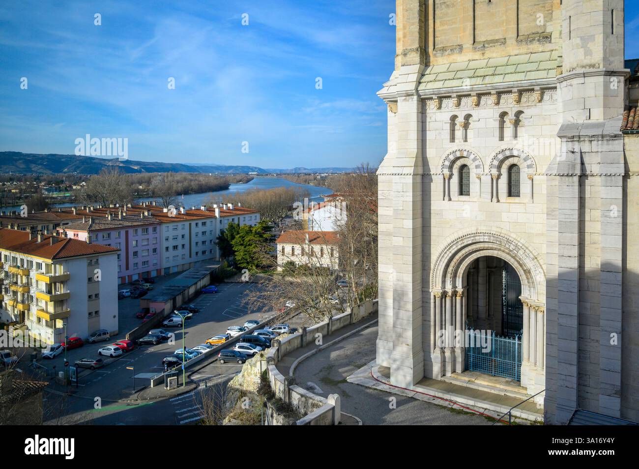 France, Auvergne Rhône alpes région, Drôme département, Valence Banque D'Images