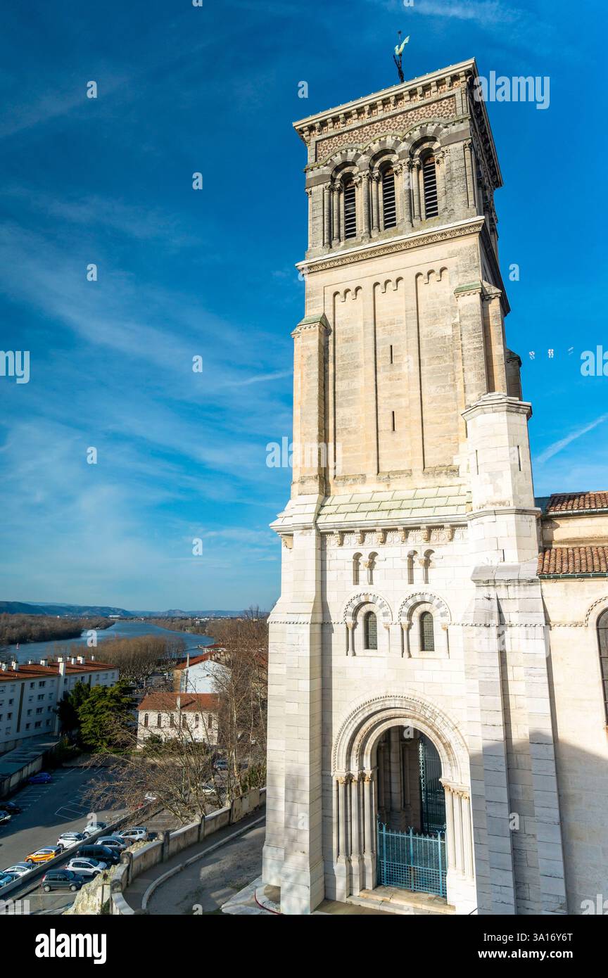 France, Auvergne Rhône alpes région, Drôme département, Valence Banque D'Images