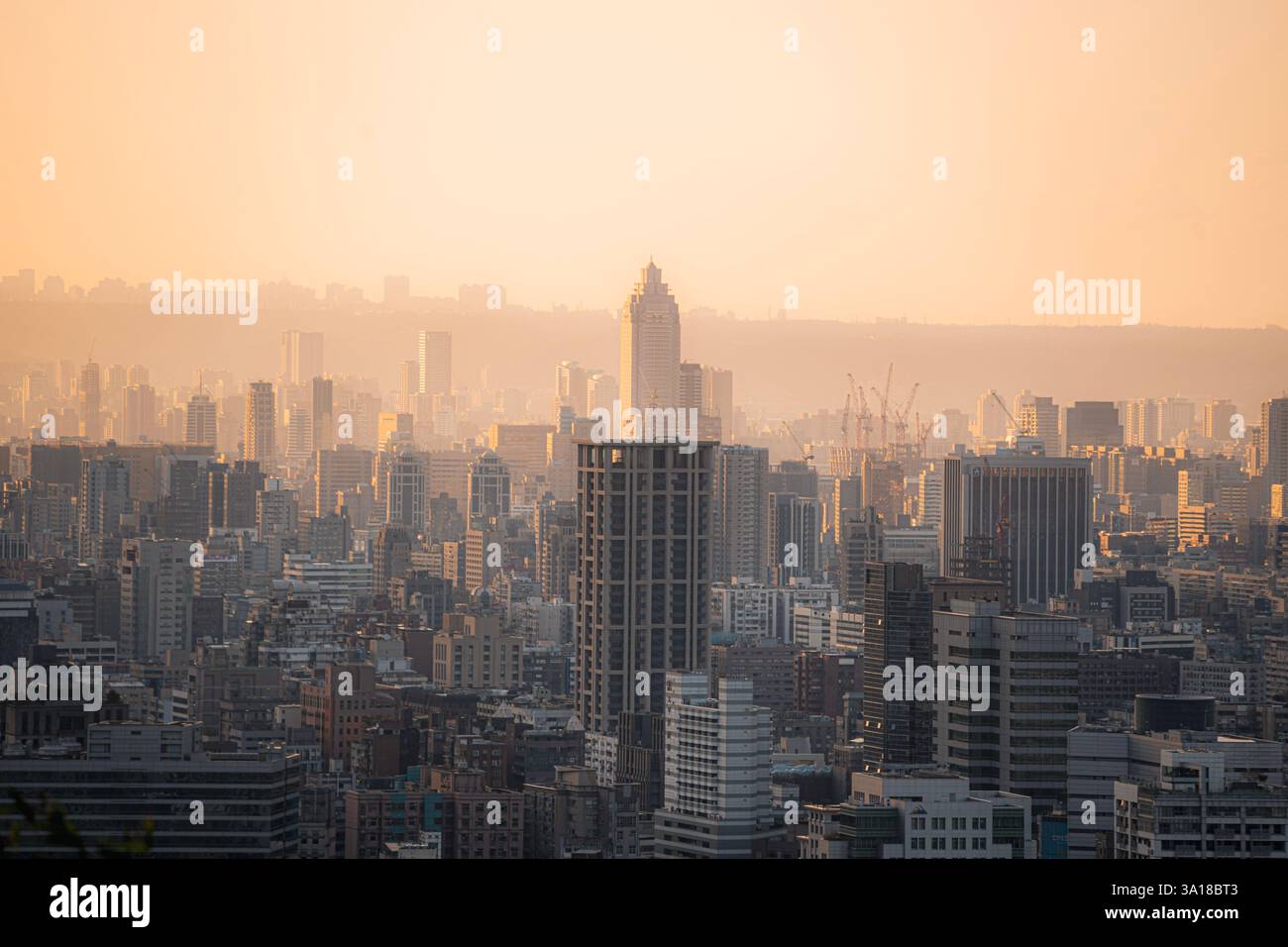 Skyline de Taipei Banque D'Images