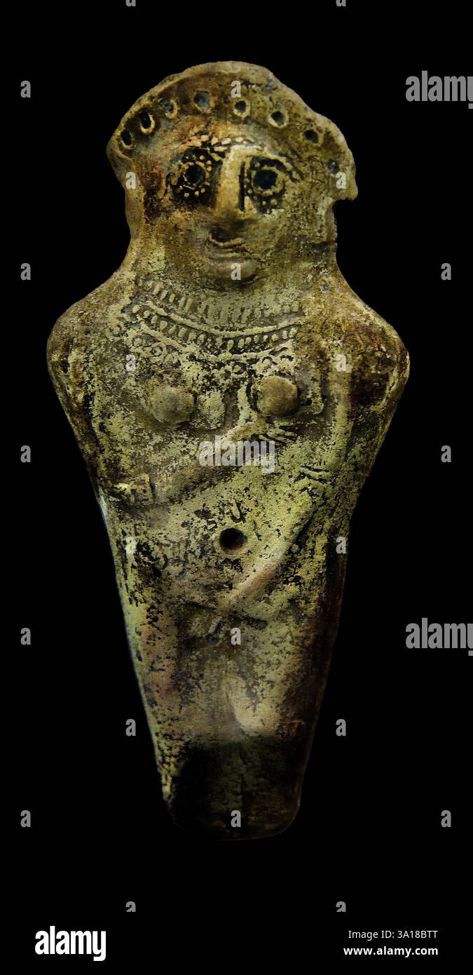 Déesse Égypte vie siècle après JC égyptien, période romaine (30 BC – AD 642) Banque D'Images