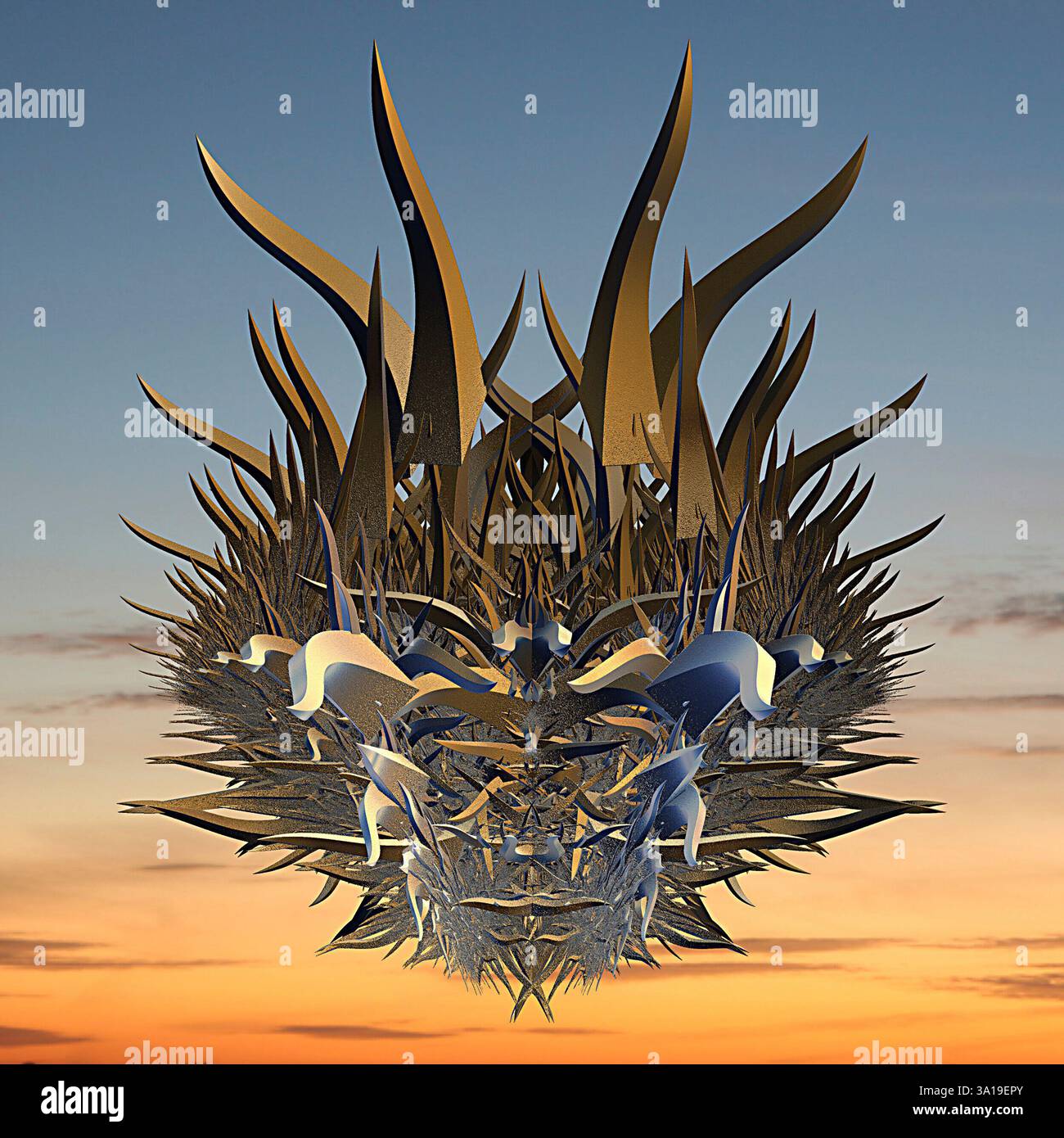 L'infographie Banque D'Images