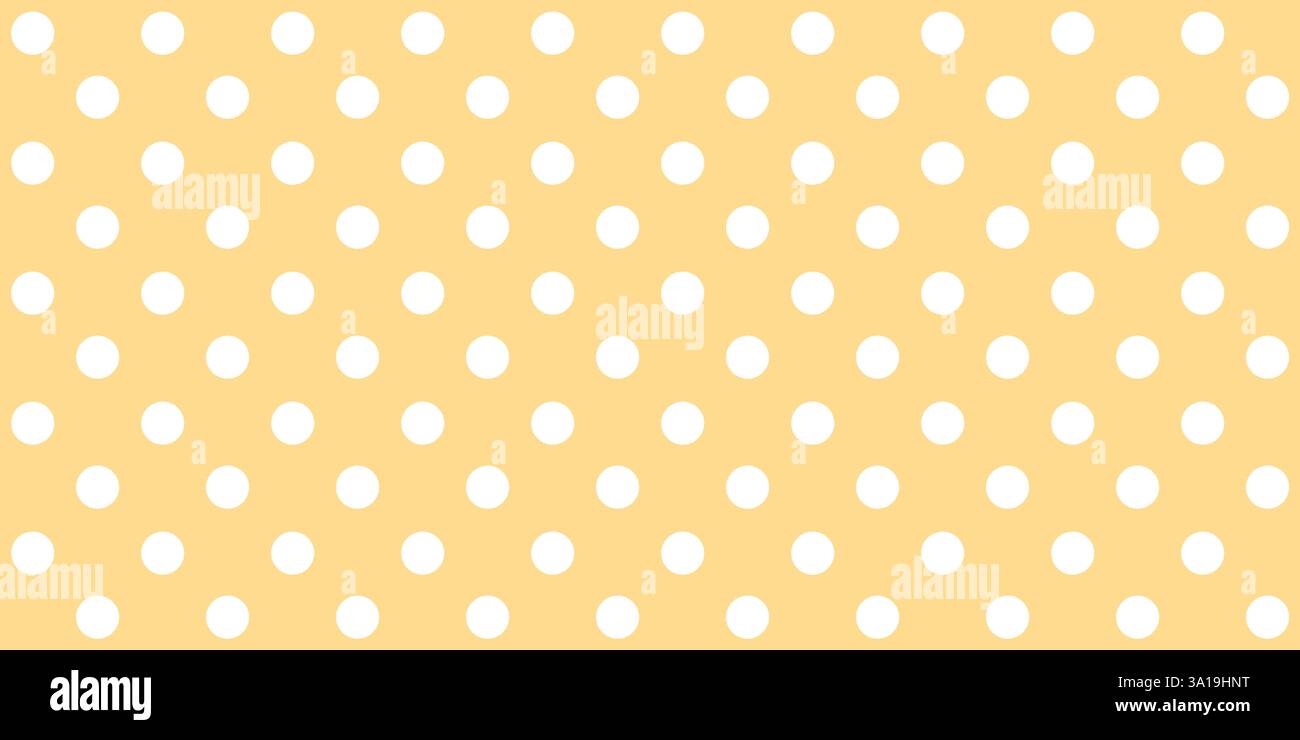 Points blancs sur un fond large orange brun clair Banque D'Images