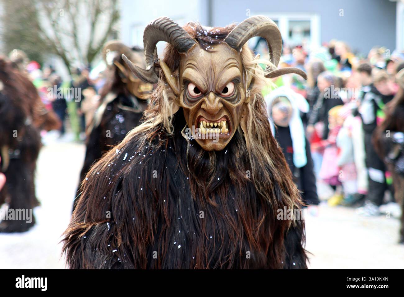 Grand défilé de carnaval Souabe-Alemannique Banque D'Images