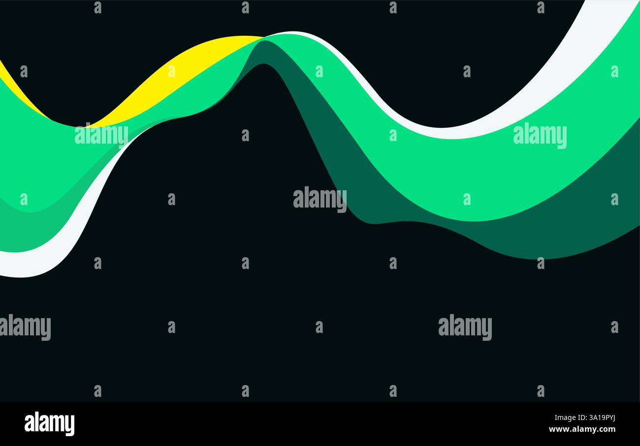 Fond fluide coloré avec des formes abstraites modernes. motif abstrait ondulé Illustration de Vecteur