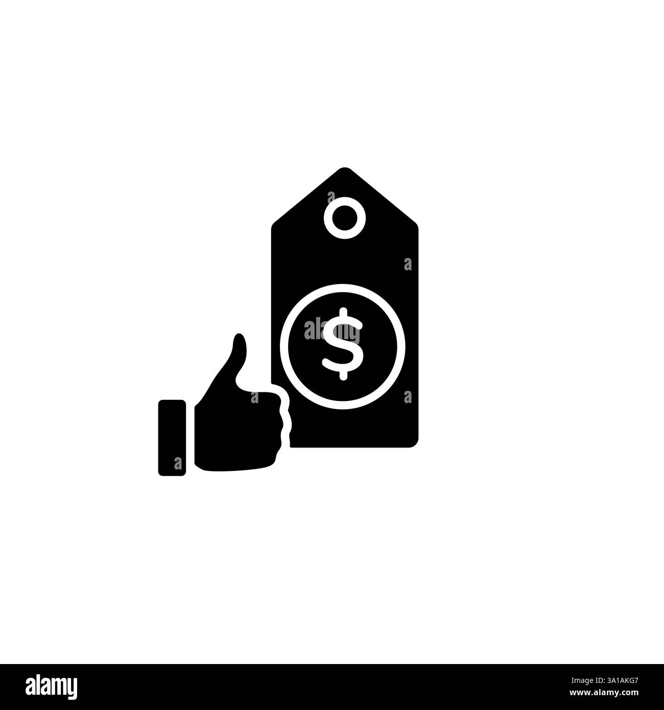 Icône du pouce vers le haut à côté de l'étiquette de prix avec le symbole dollar pour les achats et les achats en ligne Illustration de Vecteur Icône du pouce vers le haut à côté de l'étiquette de prix avec le symbole dollar pour les achats et les achats en ligne Illustration de Vecteur