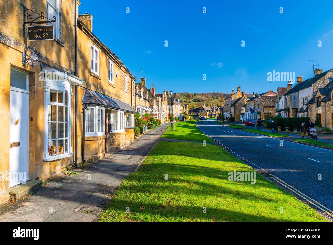 Royaume-Uni, Royaume-Uni Angleterre Grande-Bretagne, Cotswolds, Îles Britanniques Worcestershire, Broadway Banque D'Images