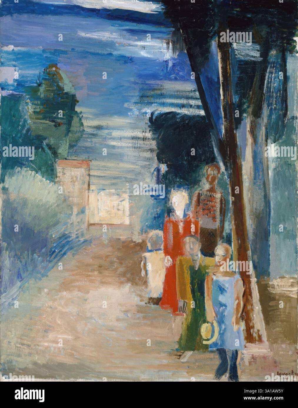 Dimanche après-midi, 1927. Banque D'Images Dimanche après-midi, 1927. Banque D'Images