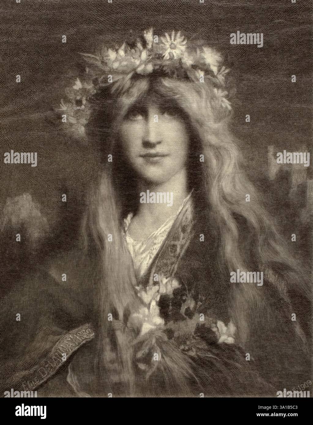 Ophelia, 1909. Banque D'Images