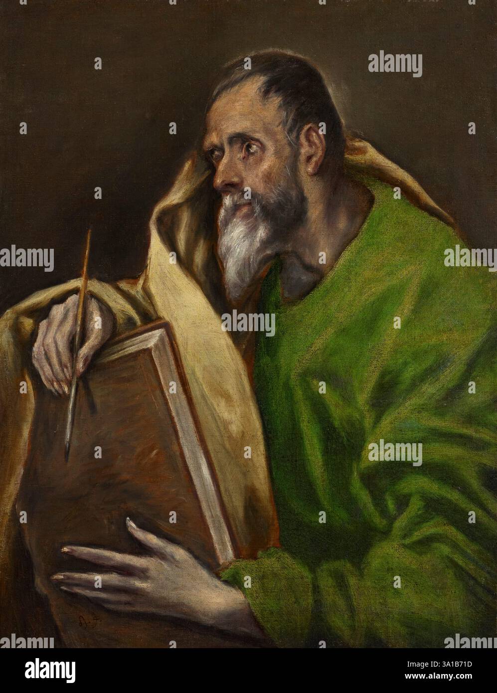 St Luc, vers 1610-1614. Banque D'Images