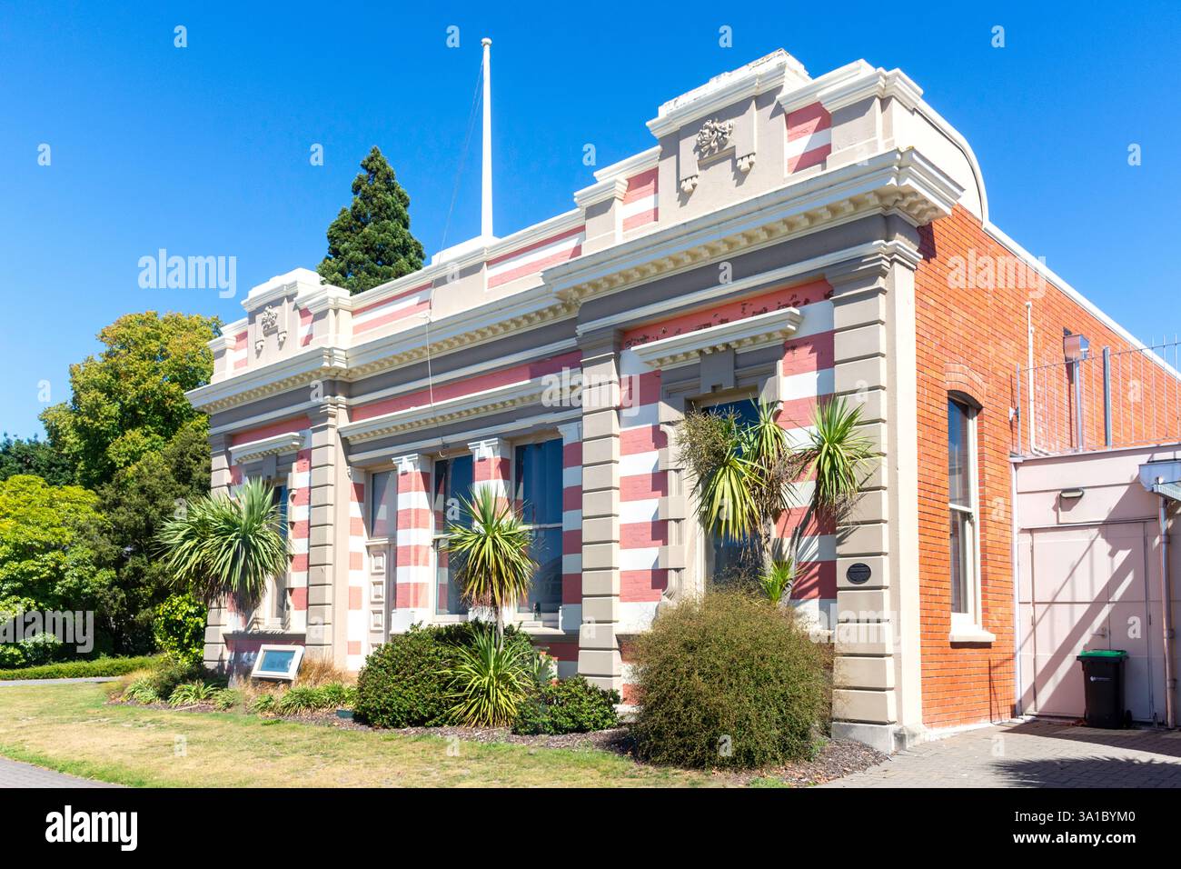 The Rangiora Borough Council Chambers Building (1907), Memorial Library, Percival Street, Rangiora, Canterbury Region, île du Sud, Nouvelle-Zélande Banque D'Images