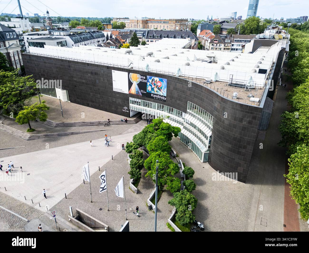 Kunstsammlung Nordrhein-Westfalen, musée d'art moderne, Konigsallee, Düsseldorf, Allemagne Banque D'Images