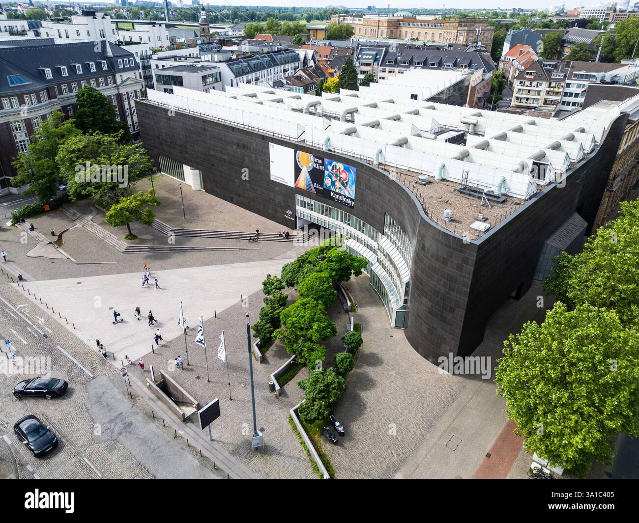 Kunstsammlung Nordrhein-Westfalen, musée d'art moderne, Konigsallee, Düsseldorf, Allemagne Banque D'Images
