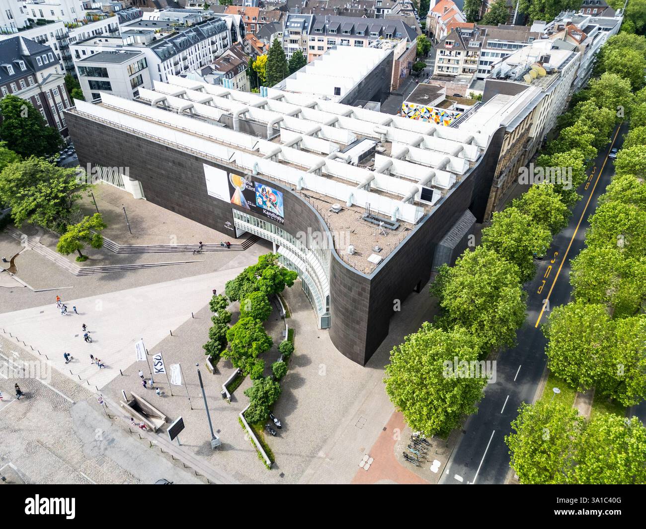 Kunstsammlung Nordrhein-Westfalen, musée d'art moderne, Konigsallee, Düsseldorf, Allemagne Banque D'Images