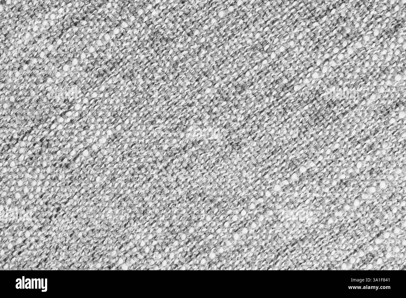 Tissu jacquard blanc avec grande diagonale lâche tissée, tissu d'ameublement à texture grossière. Fond textile, matériau textile de meubles, wallpape Banque D'Images