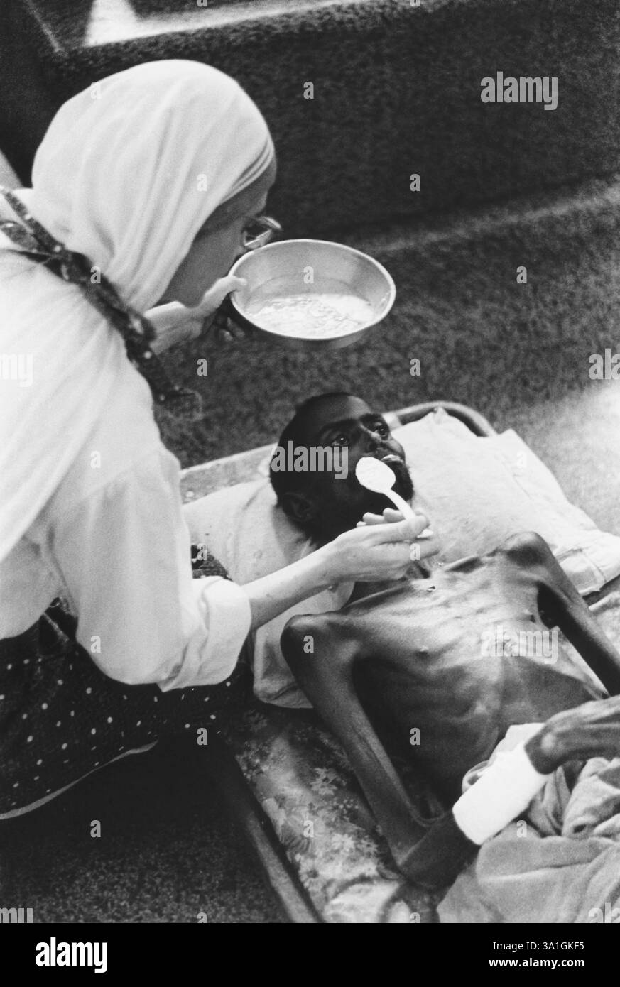 Missionnaires de la Charité mère Teresa à Nirmal Hariday, Kalighat, Calcutta NO MR Banque D'Images