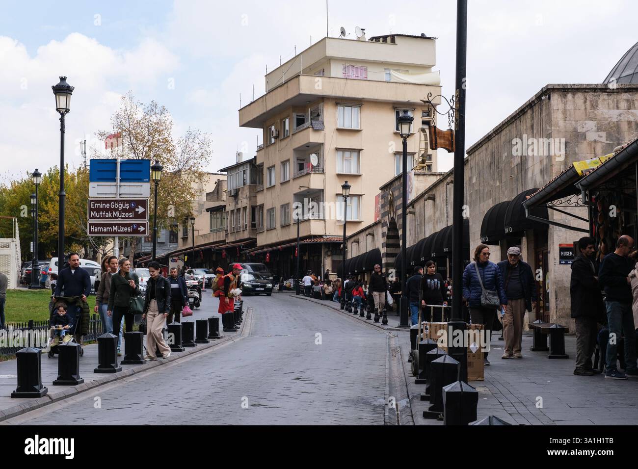 Gaziantep, Turquie, Turkiye. Scène de rue. Banque D'Images